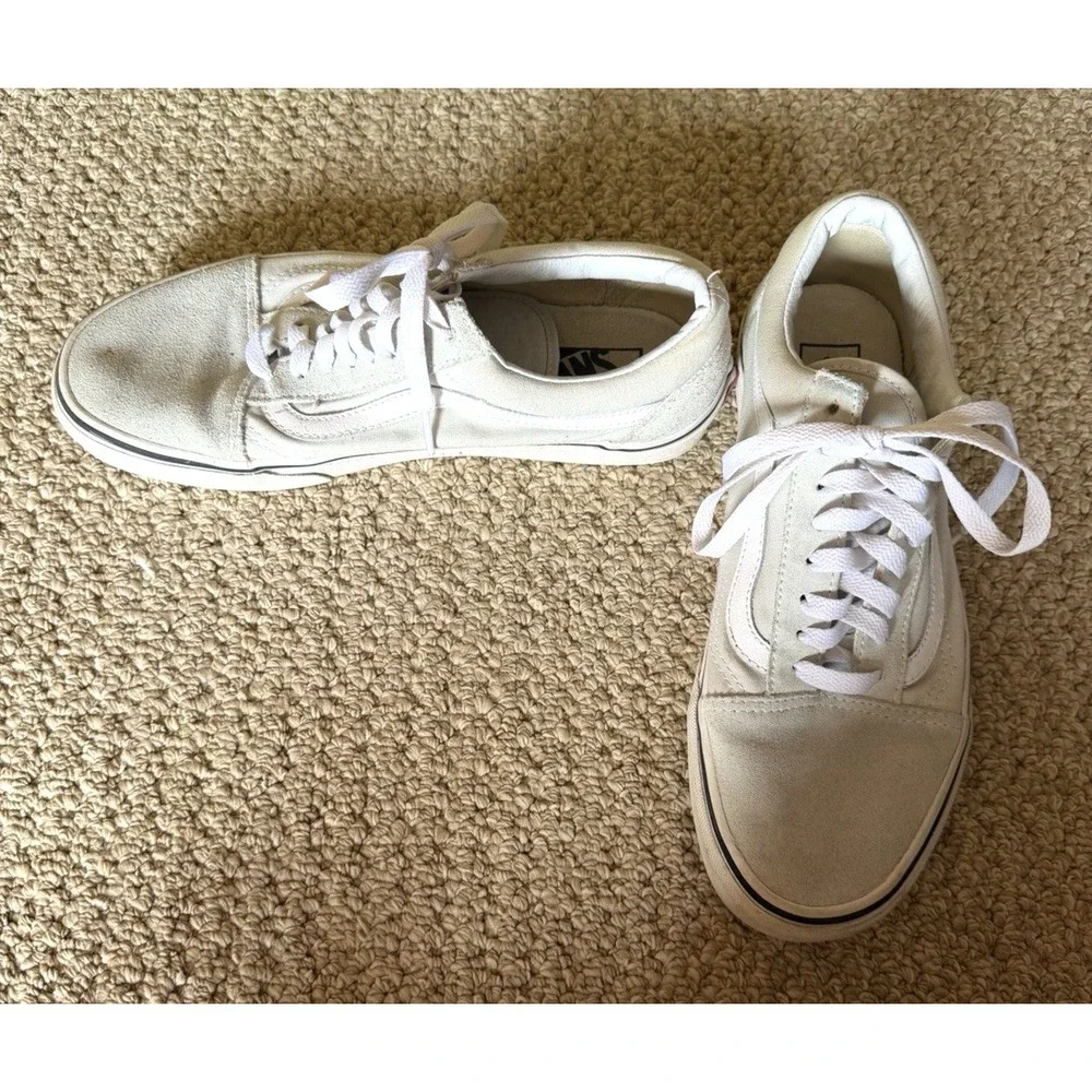 Vans Suede Old Skool Lace Up Sneakers Mens Size 8 Womens 9.5‎